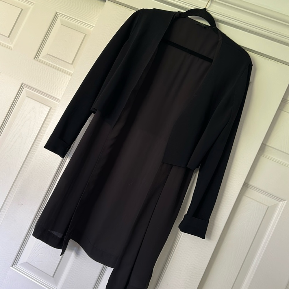 Cos 2 tiered open front cardigan